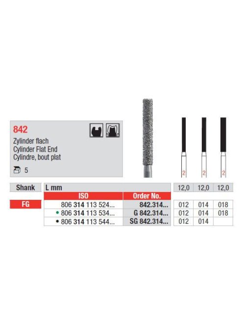 Fg gyémánt 842 018 G 806 314 113 534 018