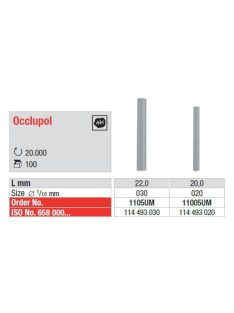 Occlupol 1105 composithoz 22x030 szereletlen szürke