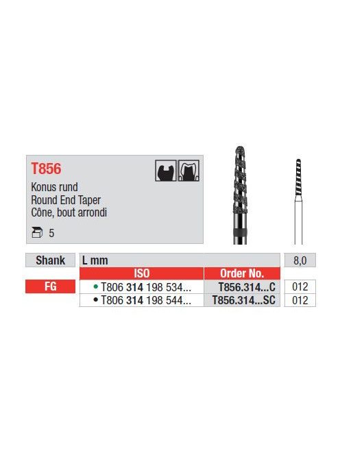 Fg gyémánt T856 012 Turbo C