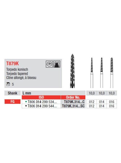 Fg gyémánt T879K 014 Turbo C