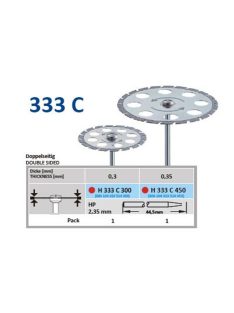 Horico H 333 C 300 0,3 2 old. fogazott lukacsos