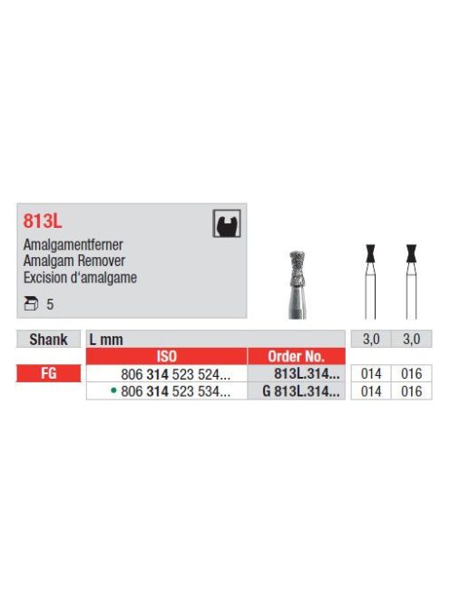 Fg gyémánt 813L 014 806 314 523 524 014