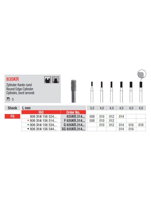 Fg gyémánt 835KR 008 806 314 156 524 008