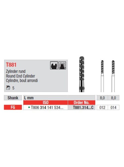 Fg gyémánt T881 014 Turbo C