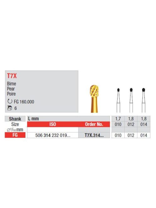 Amalgam Remover T7XL.314.014 Edenta