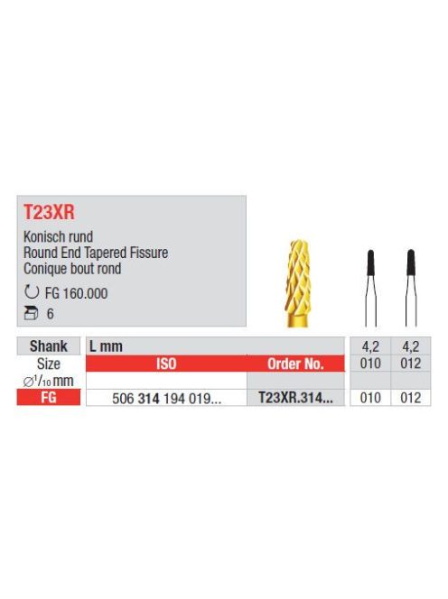 Amalgam Remover T23XR.314.012 Edenta