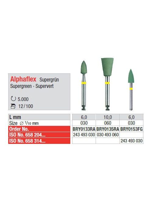 Alphaflex BRY0135 RA 1 DB Super-Green