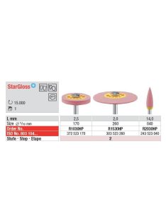 StarGloss R1530 HP pink lencse 2x260,porcelám/cirkónium