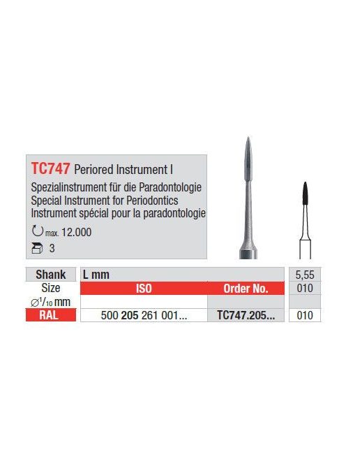 TC747.205.010 Perio Instr.I