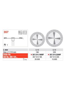 Edenta 357.514.190HP 0,10 Superflex