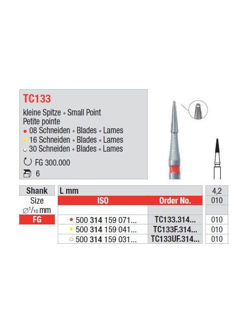 TC133 314 010 Finishing instrum.