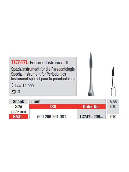 TC747L.206.010 Perio Instr.II