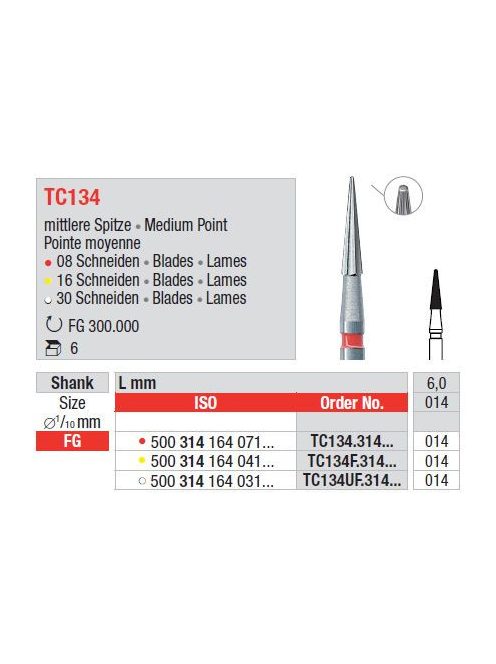 TC134 314 014 Finishing instrum.