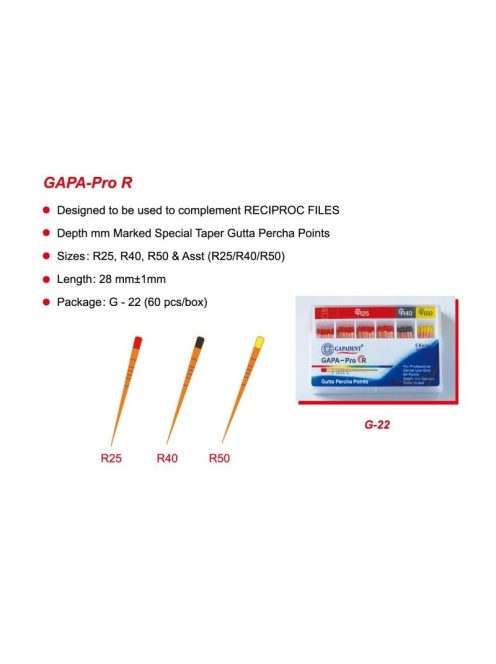 Guttap.Gapa.mm-es,Reciproc R40 60db,28mm,GAPA.GP.REC.40,Pro R Type