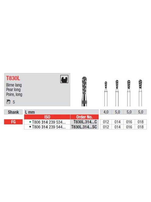 Fg gyémánt T830L 018 Turbo C NEM RENDELHETÖ